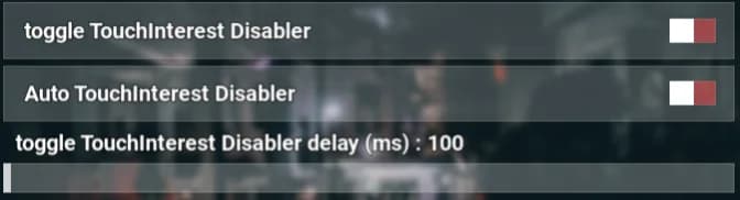 touch interest toggler