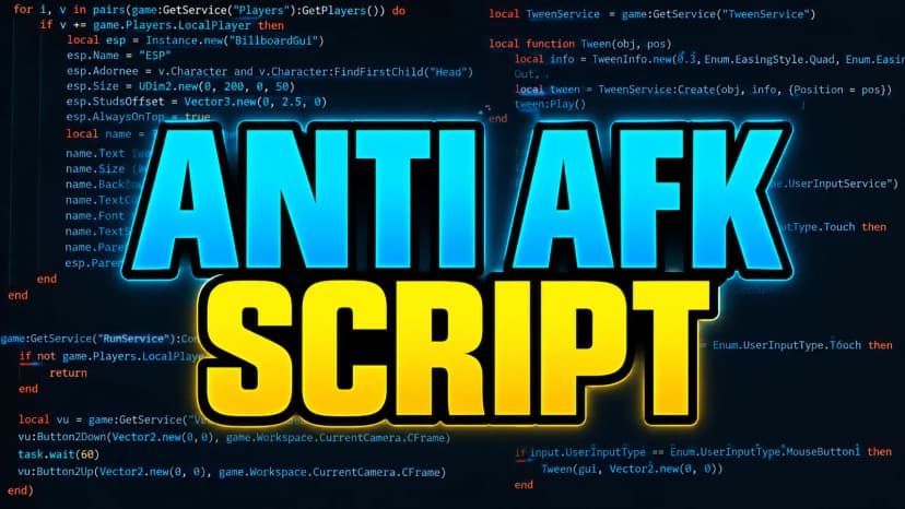 Anti AFK kick script