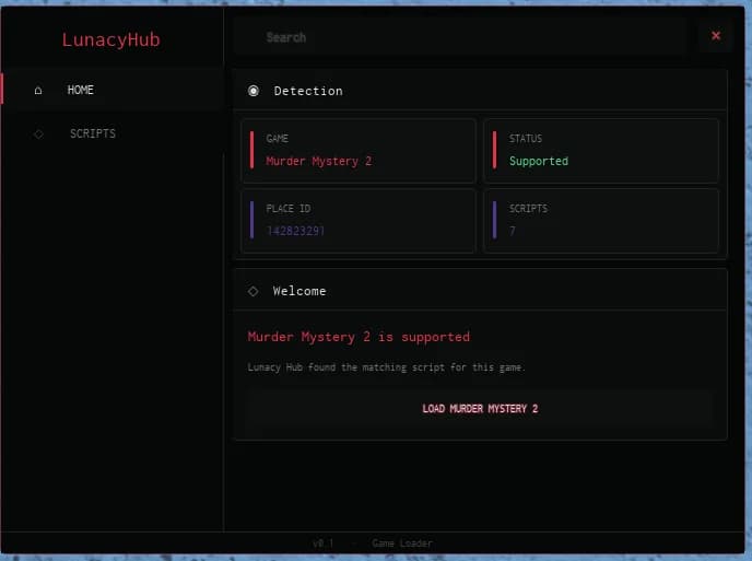 Lunacy Hub - Script Loader