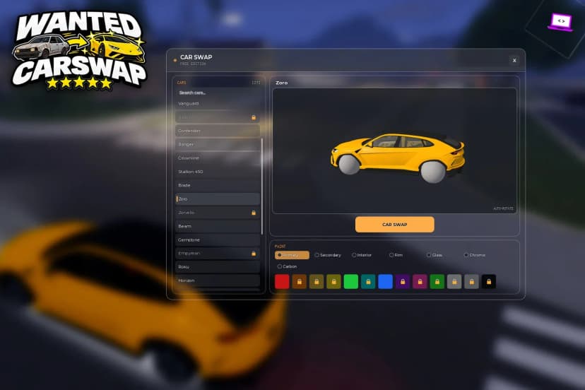 Wanted Car Swap