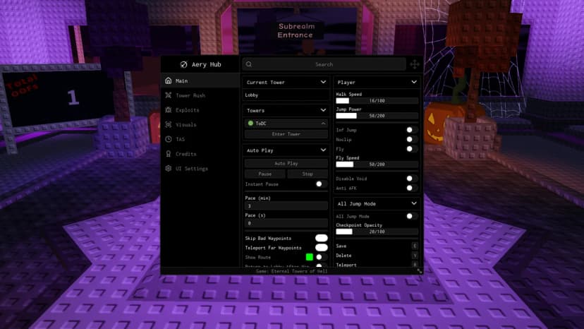 Aery Hub | Best EToH Script 2026