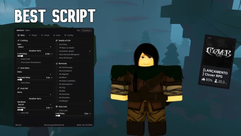THE BEST CLOVER RPG SCRIPT YOU'LL EVER NEED! INSTA KILL, AUTO FARM, AUTO QUEST, AUTO PARRY AND MORE!