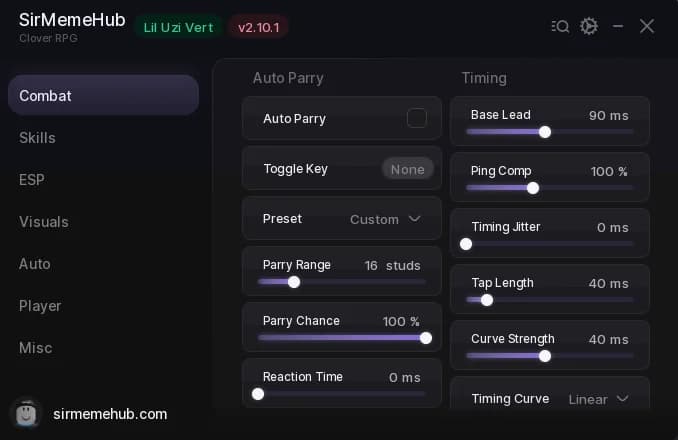 Clover RPG | Auto Parry / Dodge / Skills - Sir Meme Hub