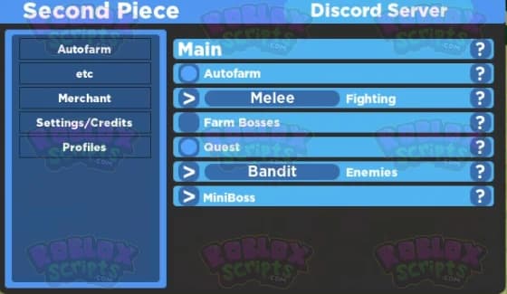 Second Piece AUTO FARM GUI MARCH 2024