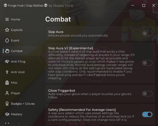 Slap Battles FREE GUI | SLAP AURA | GIVE ALL BADGE GLOVES & MUCH MORE! OP FEATURES