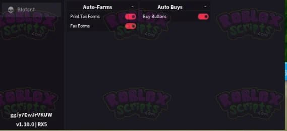 Tax Fraud Tycoon AUTO FARM GUI OCTOBER 2024