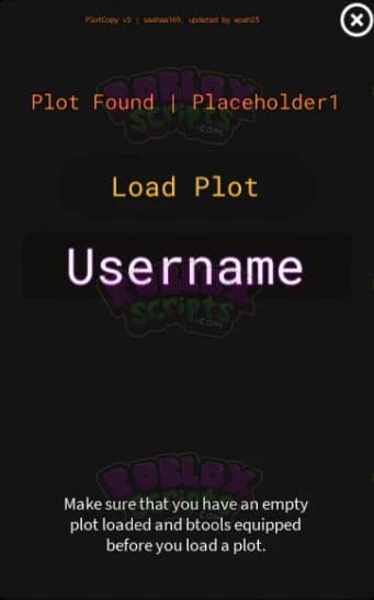 Town PLOTCOPY V3 - COPY/STEAL PLAYERS BUILDS