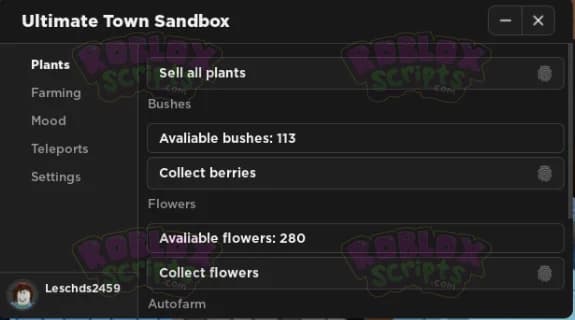 Ultimate Town Sandbox AUTO FARM FREE GUI