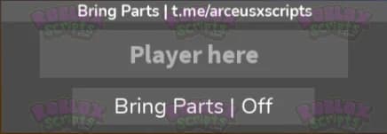 UNIVERSAL BRING UNACHORED PARTS TO PLAYERS SCRIPT