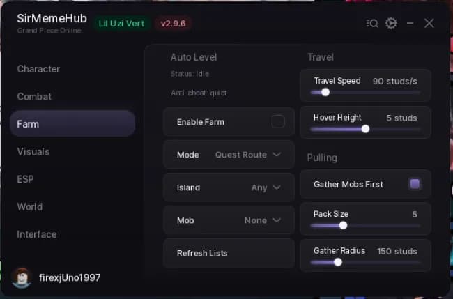 Grand Piece Online | Auto Level / Fast Attacks / Fruit ESP - Sir Meme Hub