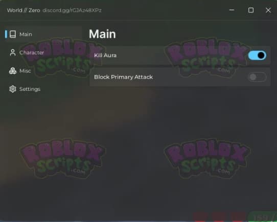 World // Zero FREE GUI/SCRIPT - KILL AURA & MORE! NOVEMBER 2024