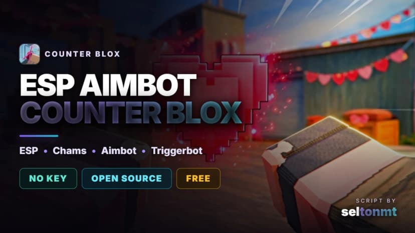 Counter Blox Script - ESP, Aimbot, Triggerbot, Chams & Recoil Control