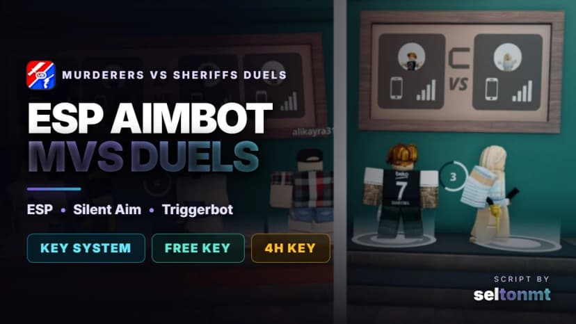 Murderers VS Sheriffs Script - ESP & Silent Aim | Updated 06.09.2026